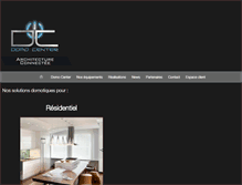Tablet Screenshot of domo-center.com